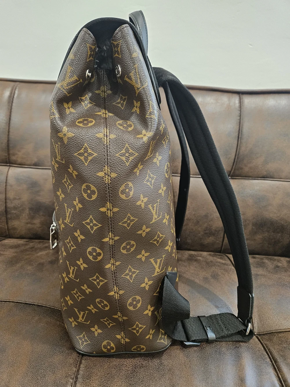 LOUIS VUITTON MONOGRAM MACASSAR PALK BACK